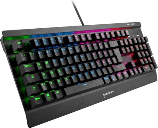 Sharkoon Skiller Mech SGK3, LEDs RGB, Kailh RED, USB
