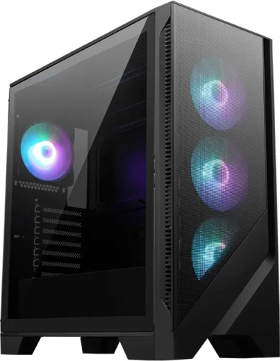 MSI MAG Forge 320R Airflow, Glasfenster