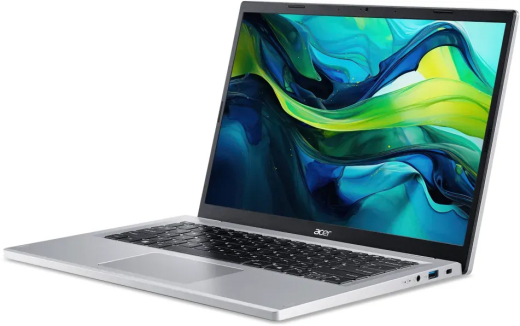 Acer Aspire Go 14 AG14-71P-59GL, Pure Silver, Core i5-13420H, 16GB RAM, 512GB SSD