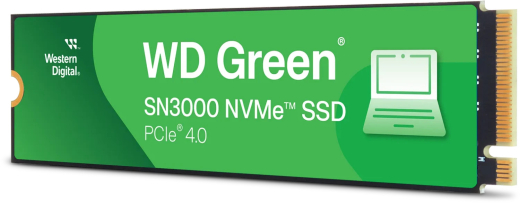 Western Digital WD Green SN3000 NVMe SSD 500GB, M.2 2280 / M-Key / PCIe 4.0 x4