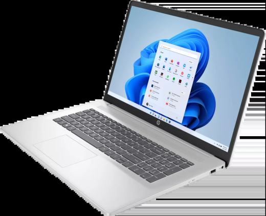 HP Laptop 17-cp3176ng, Soft Grey, Ryzen 7 7730U, 16GB RAM, 512GB SSD, Win 11 Home