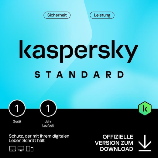 Kaspersky Standard 1 Gerät 1 Jahr ESD