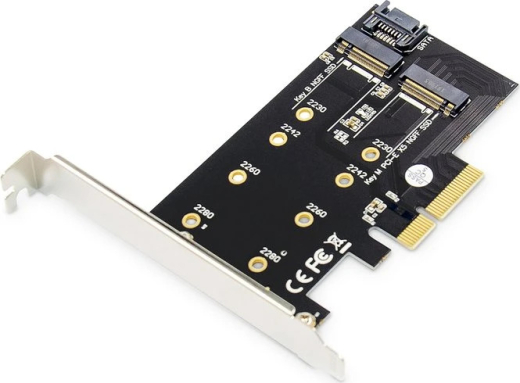 Digitus M.2 NGFF / NVMe SSD PCI Express 3.0 x4 Add-On Card