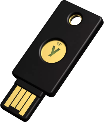 Yubico Security Key NFC black, USB-A/NFC, 1 Stück