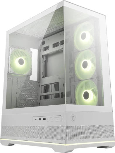 MSI MAG PANO 110R PZ White, Glasfenster