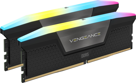 Corsair Vengeance RGB schwarz UDIMM 16GB Kit, DDR5-5200