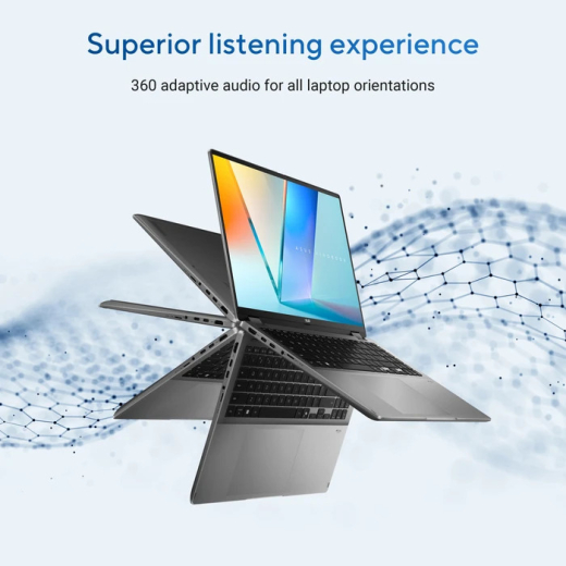 ASUS VivoBook S 16 Flip TP3607SA-SI716W, Matte Gray, Core Ultra 7 256V, 16GB RAM, 512GB SSD
