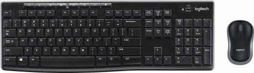 Logitech MK270 Wireless Combo, USB, DE