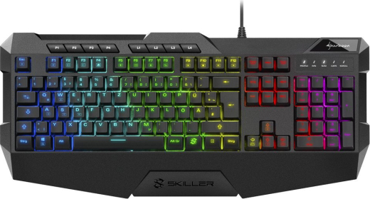 Sharkoon Skiller SGK4, LEDs RGB, USB, DE