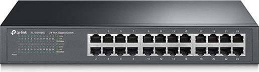 TP-Link TL-SG1024D Desktop Gigabit Switch, 24x RJ-45