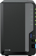 Synology DiskStation DS225+, 2GB RAM, 1x 2.5GBase-T, 1x 1000Base-T