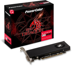 PowerColor Red Dragon Radeon RX 550 LP, 4GB GDDR5, DVI, HDMI