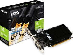 MSI GeForce GT 710 2GD3H LP, 2GD3H LP, 2GB DDR3, VGA, DVI, HDMI