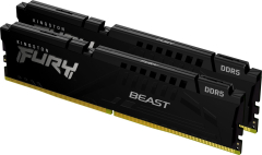 Kingston FURY Beast schwarz DIMM Kit 64GB, DDR5-6000, CL30-36-36