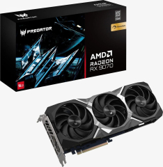 Acer Predator BiFrost Radeon RX 9070 OC, 16GB GDDR6, HDMI, 3x DP