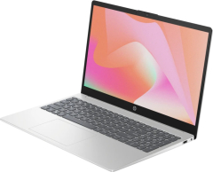 HP Laptop 15-fc0854ng, Natural Silver, Ryzen 5 7520U, 16GB RAM, 512GB SSD, Win 11 Home