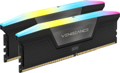 Corsair Vengeance RGB schwarz UDIMM 16GB Kit, DDR5-5200